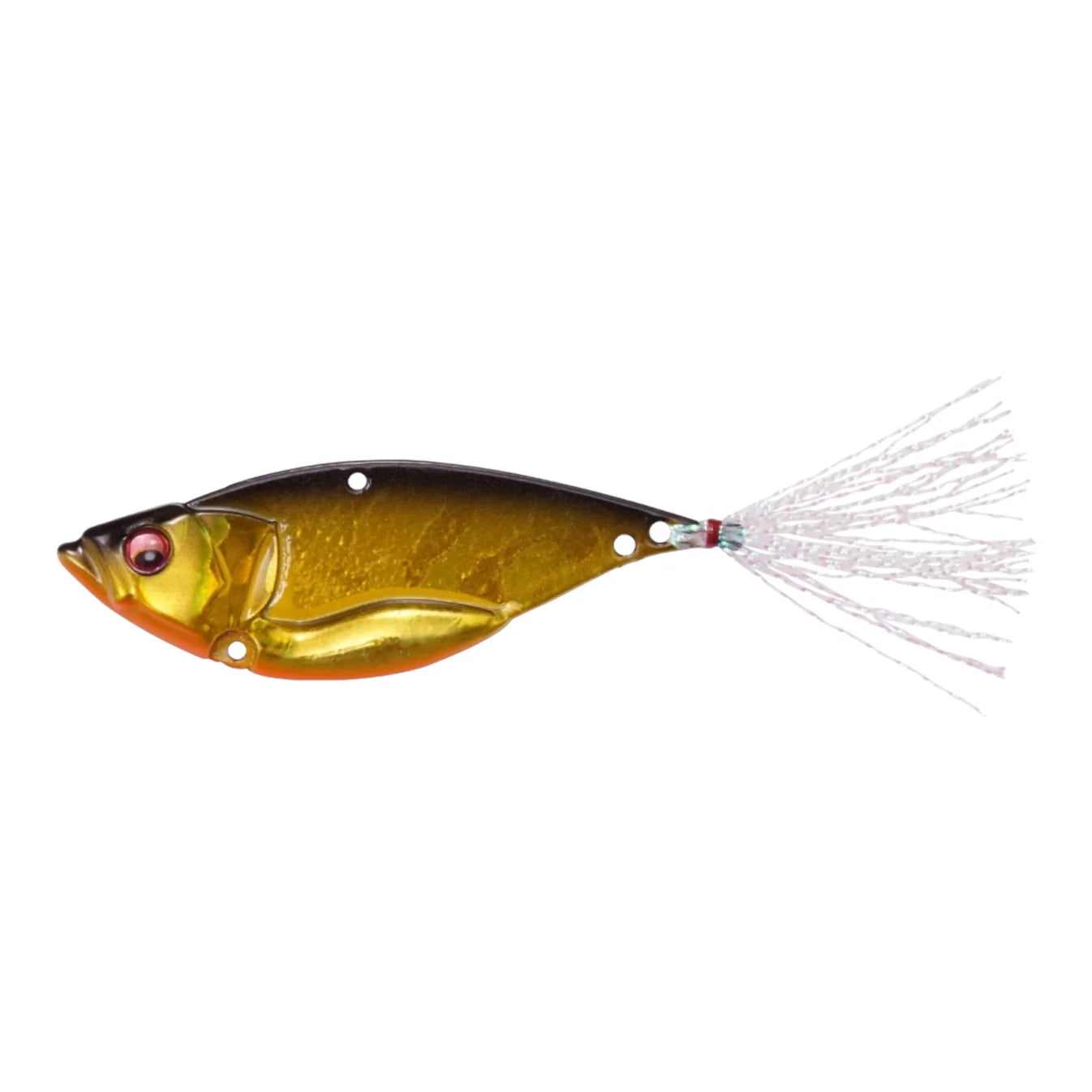 View of Blade Bait Megabass Dyna Response Blade Bait Kinkuro 3/8oz available at EZOKO Fishing