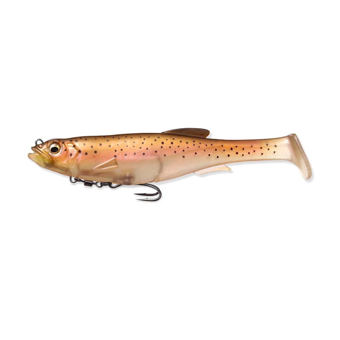 View of Swimbait Megabass Magdraft 5in. Swimbait Stealth Rainbow available at EZOKO Fishing