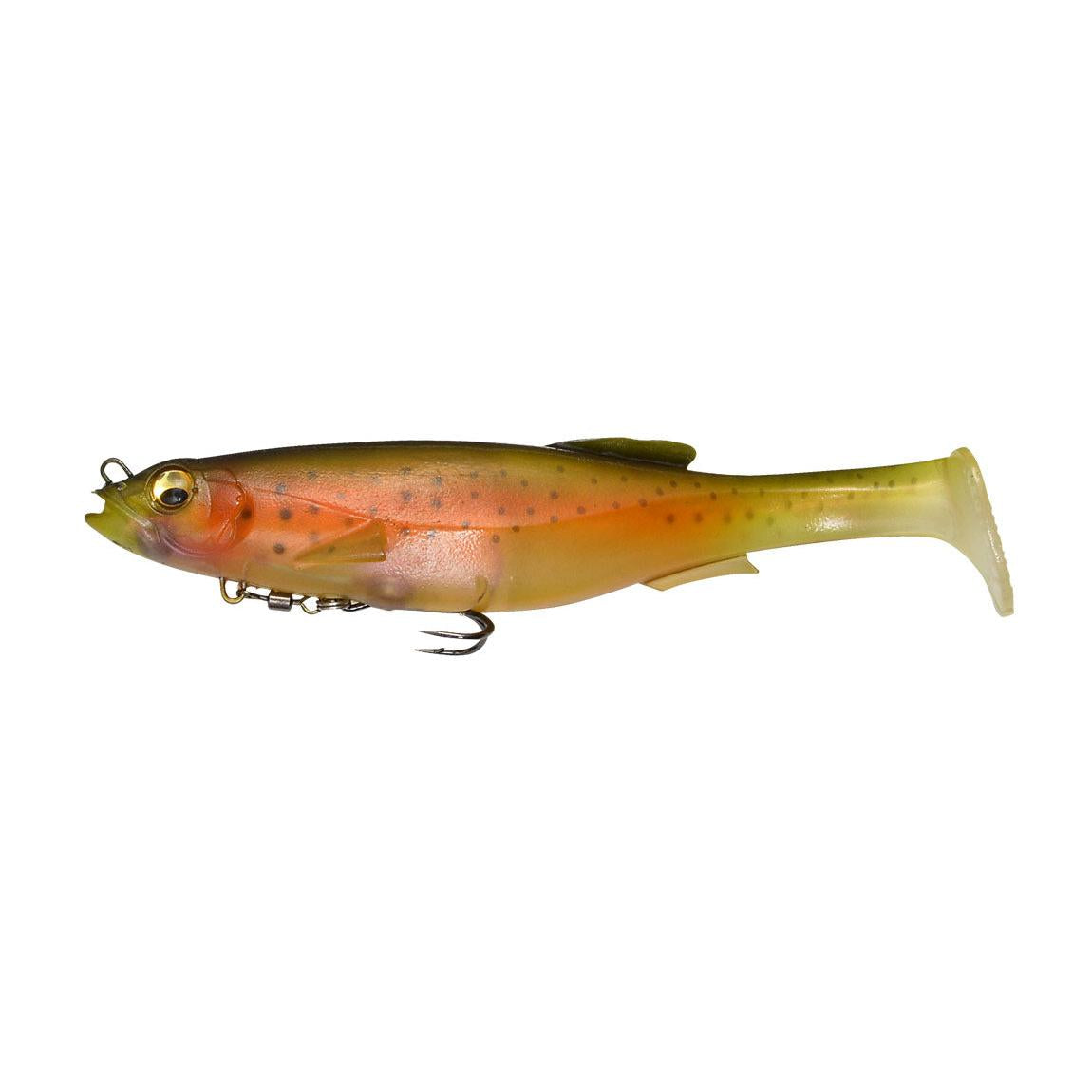 View of Swimbait Megabass Magdraft 6in. Swimbait Nude Rainbow available at EZOKO Fishing