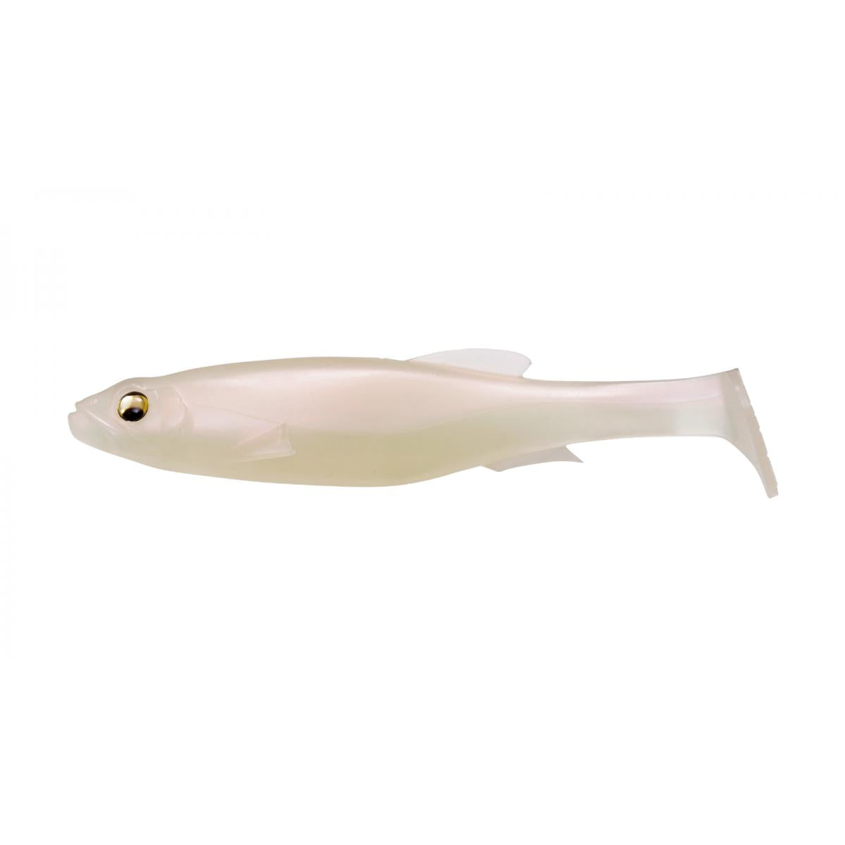 View of Swimbait Megabass Magdraft Freestyle Swimbait Albino Pearl Shad available at EZOKO Fishing