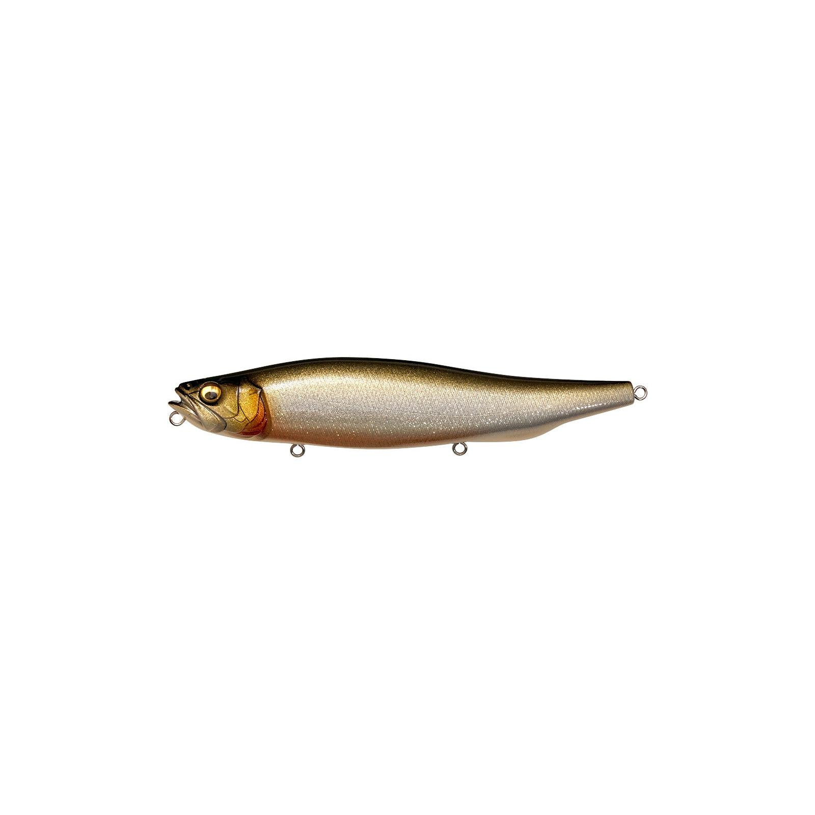 View of Topwater Megabass Megadog-X Topwater Galaxy Shiner available at EZOKO Fishing