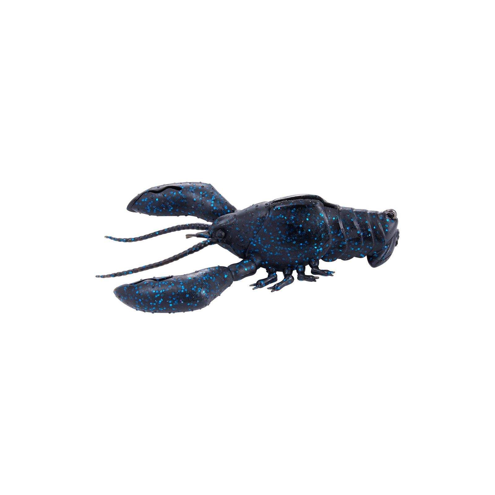 View of Craw Megabass Sleeper Craw Black Blue available at EZOKO Fishing