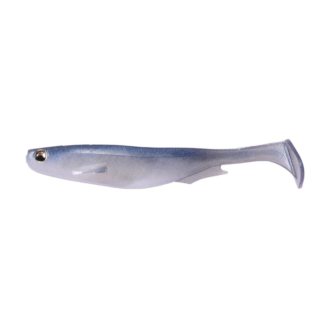 View of Softbaits Megabass Spark Shad 4in. Swimbait Albino available at EZOKO Fishing