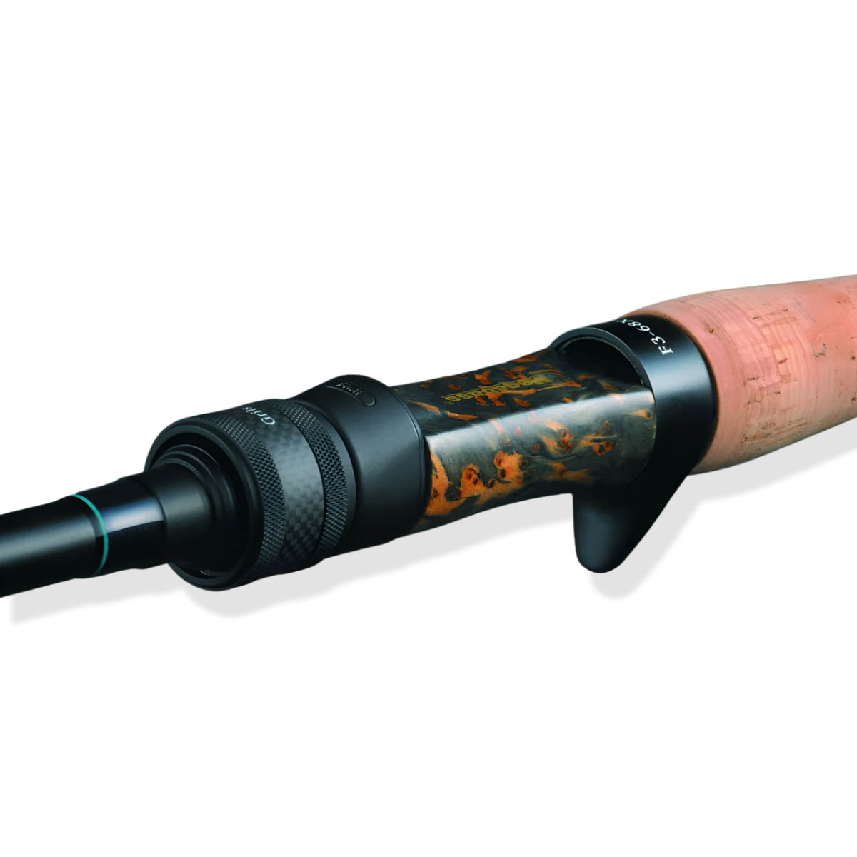 View of Baitcast_Rods Megabass Triza Baitcast Rods available at EZOKO Pike and Musky Shop