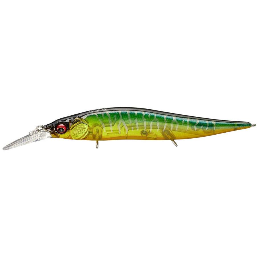 View of Jerkbait Megabass Vision Oneten +1 Jr. Jerkbait Gin Tonic Tiger available at EZOKO Fishing
