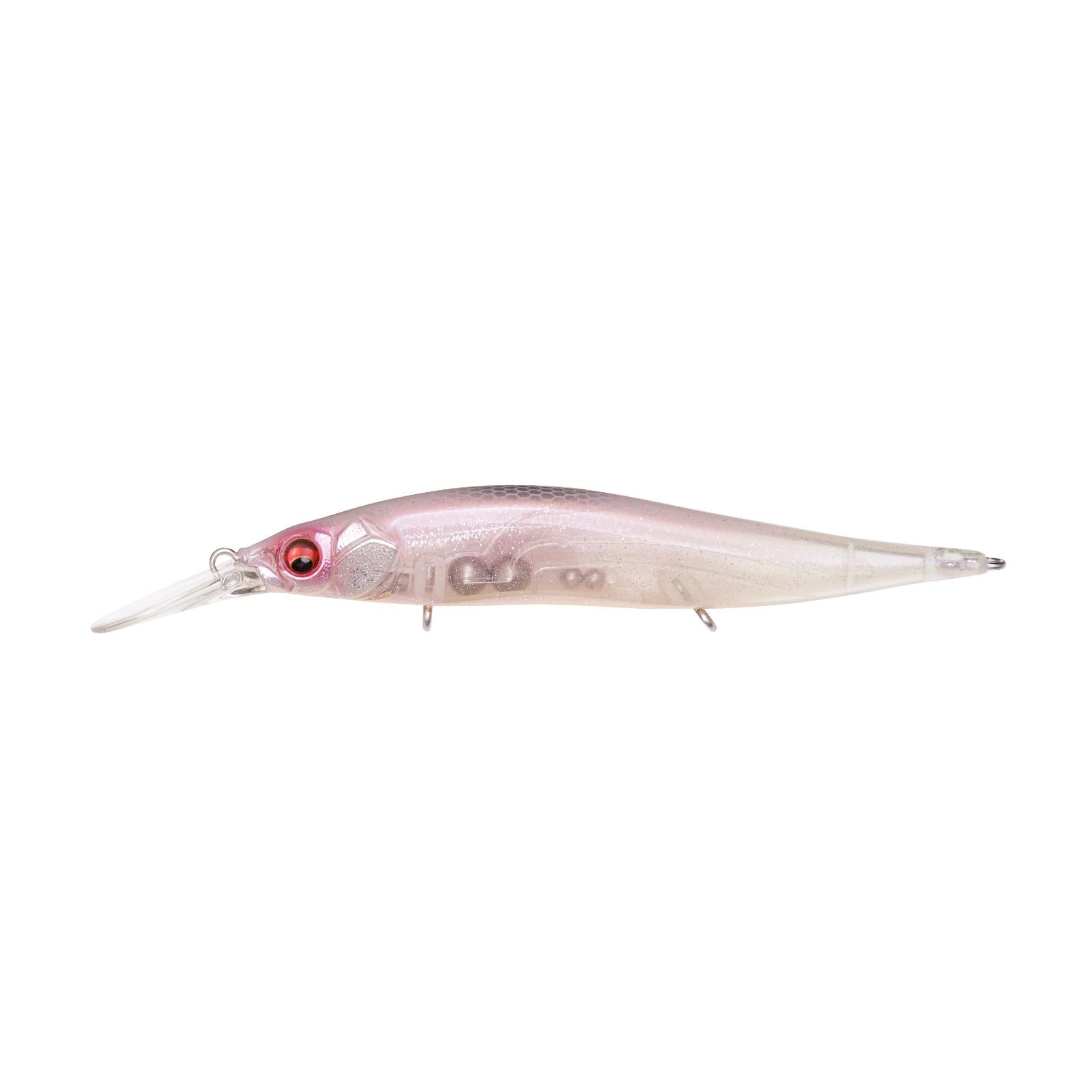 View of Jerkbait Megabass Vision Oneten +1 Jr. Jerkbait Glxs Spawn Cherry available at EZOKO Fishing