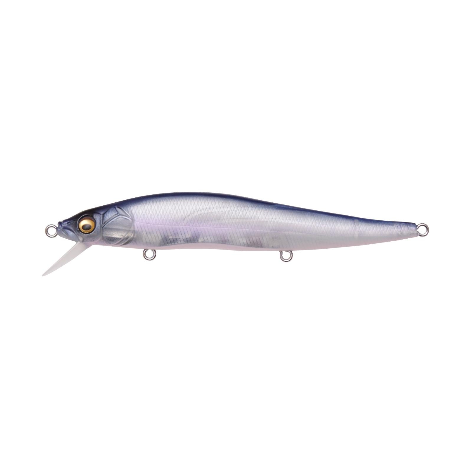 View of Jerkbait Megabass Vision Oneten Jerkbait Mat Pro Blue available at EZOKO Fishing