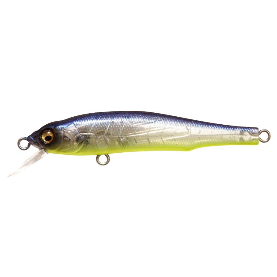 View of Jerkbait Megabass X-70 BFS Minnow Jerkbait Elegy Bone available at EZOKO Fishing