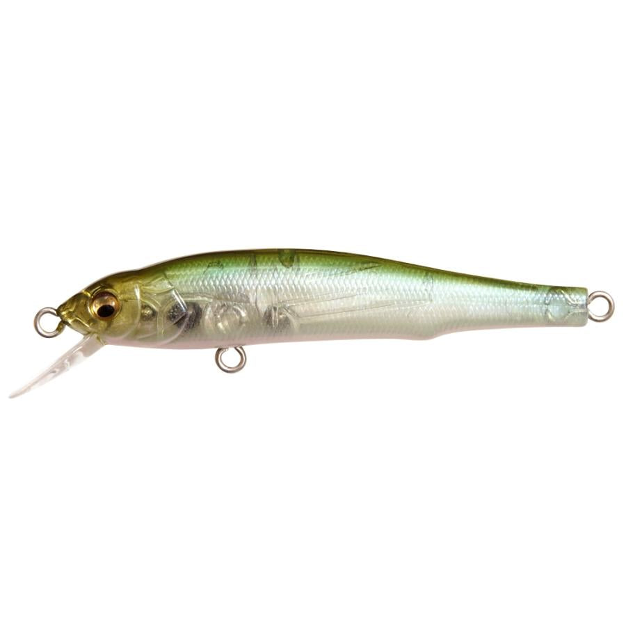 View of Jerkbait Megabass X-70 BFS Minnow Jerkbait Gp Pro Green available at EZOKO Fishing