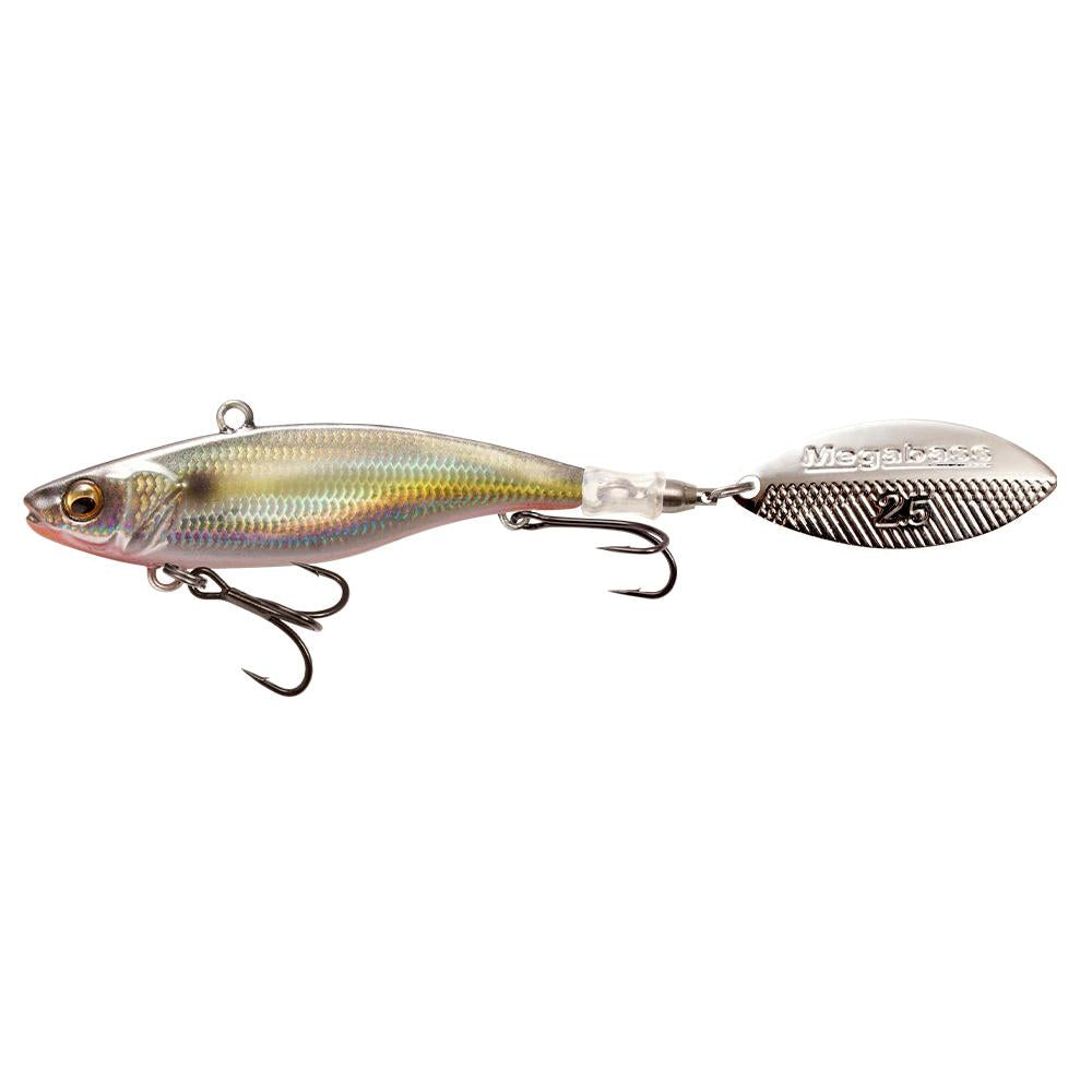 View of Blade Bait Megabass X-Blazar 7g LZ Jukocho Shad available at EZOKO Fishing