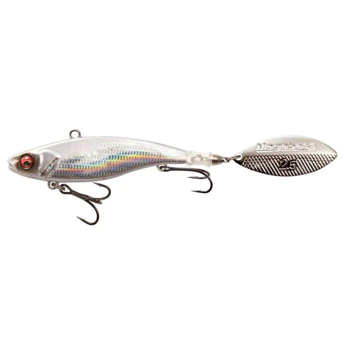 View of Blade Bait Megabass X-Blazar 7g LZ Silver Shad available at EZOKO Fishing