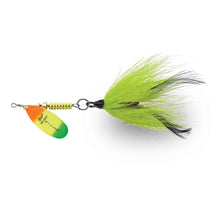 Mepps Musky Killer Fire Tiger / Chartreuse Tail Bucktails