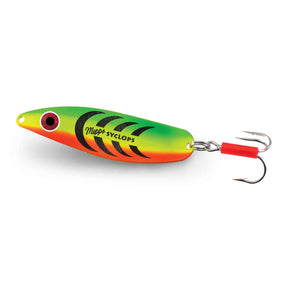 View of Jigs-Spoons Mepps Syclops S3 Spoon Fire Tiger available at EZOKO Fishing