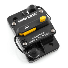 View of electronic_accessories Minn Kota Circuit Breaker / MKR 27 (60A Waterproof) available at EZOKO Pike and Musky Shop