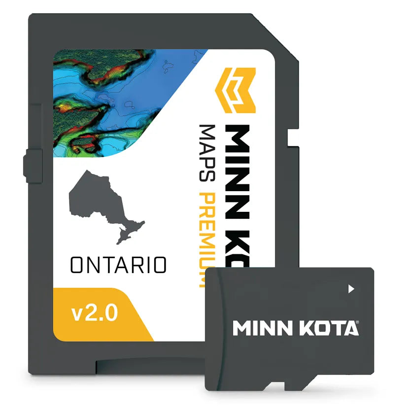 View of Minn Kota Maps Premium – Ontario v2.0 available at EZOKO Fishing