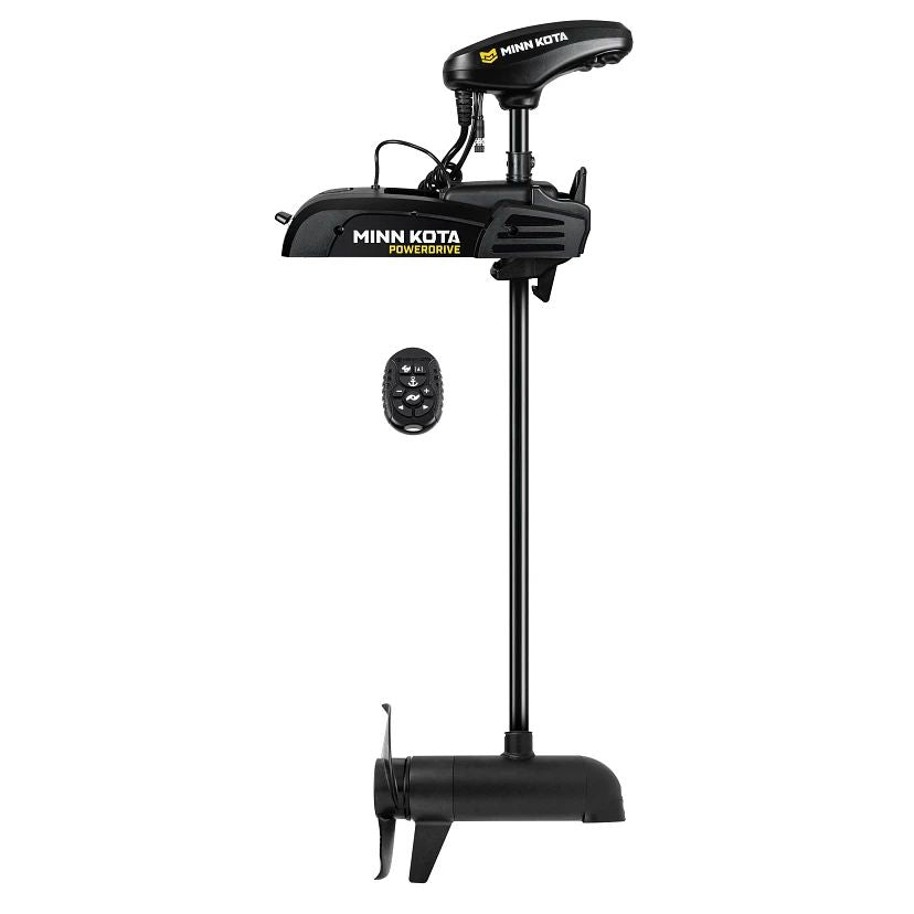 View of trolling_motor Minn Kota Power Drive 55 12v DSC/MR 54'' available at EZOKO Pike and Musky Shop