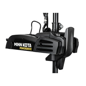 View of trolling_motor Minn Kota Power Drive 55 12v Micro Remote 54'' available at EZOKO Pike and Musky Shop