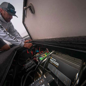 View of batteries_chargers Minn Kota Precision Charger MK 460 PCL - 4 banks x 15 amps available at EZOKO Pike and Musky Shop