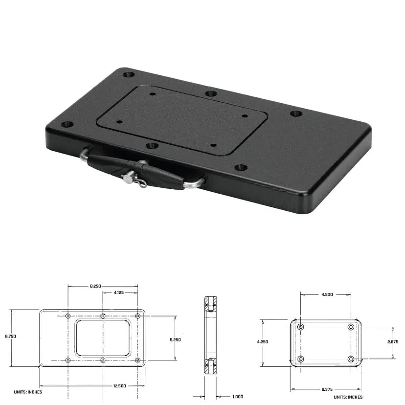 View of Minn Kota Quick Release Bracket / MKA-21 available at EZOKO Fishing