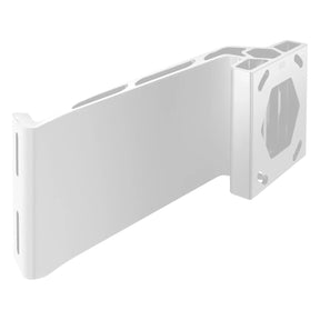 View of electronic_accessories Minn Kota Raptor Jack Plate Adapter Bracket White Starboard 8'' with Rise of 6'' available at EZOKO Pike and Musky Shop