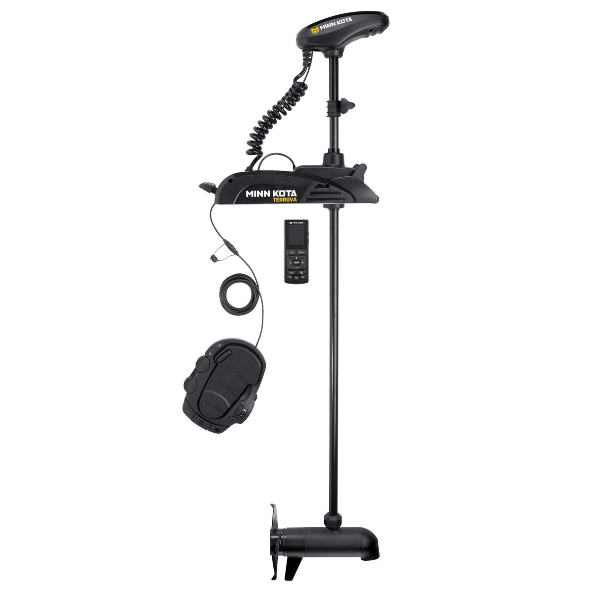 View of trolling_motor Minn Kota Terrova 80lb 24v DSC 60" w/Wireless Remote available at EZOKO Pike and Musky Shop