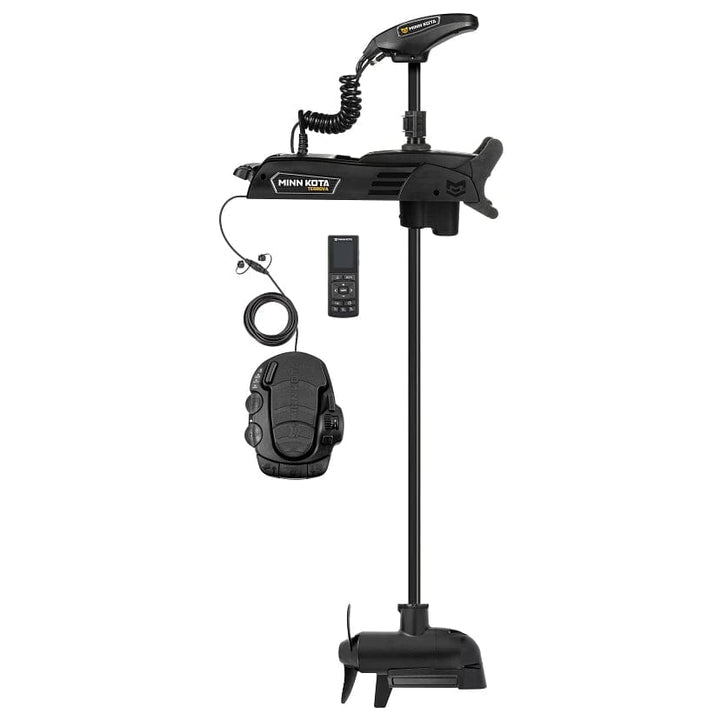 View of trolling_motor Minn Kota Terrova QUEST 90/115 lb. Thrust, 60" Shaft, MEGA Side Imaging, Wireless Remote available at EZOKO Pike and Musky Shop