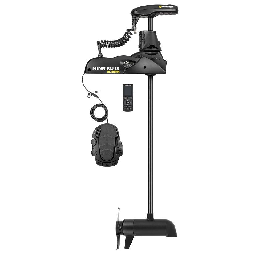 View of trolling_motor MInn Kota Ulterra 112 36v DSC/WR 60'' available at EZOKO Pike and Musky Shop