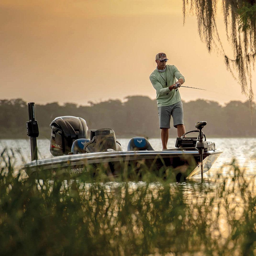 View of trolling_motor Minn Kota Ultrex 112lb 52" MSI iPilot Link 36V available at EZOKO Pike and Musky Shop