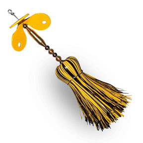 Muskie Munchies Mini Triple Slurp Jailbird w/o Ticker w/o Flicker Bucktails