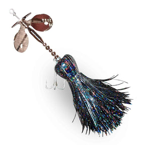 Muskie Munchies Standard Triple Slurp Squid Ink Pasta w/o Ticker w/o Flicker Bucktails