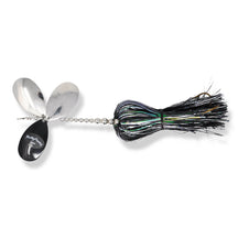 View of Bucktails Musky Frenzy Apache Triple 8 Bucktail Black Ice available at EZOKO Pike and Musky Shop