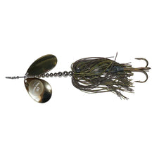 View of Bucktails Musky Frenzy IC7 Bucktail Brown/Gold - Rubber Skirt available at EZOKO Fishing
