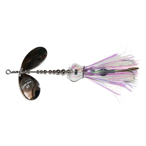 View of Bucktails Musky Frenzy IC7 Bucktail IR Ghost available at EZOKO Fishing