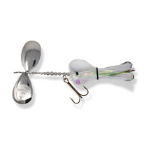 View of Bucktails Musky Frenzy IC9 Bucktail IR Ghost available at EZOKO Fishing