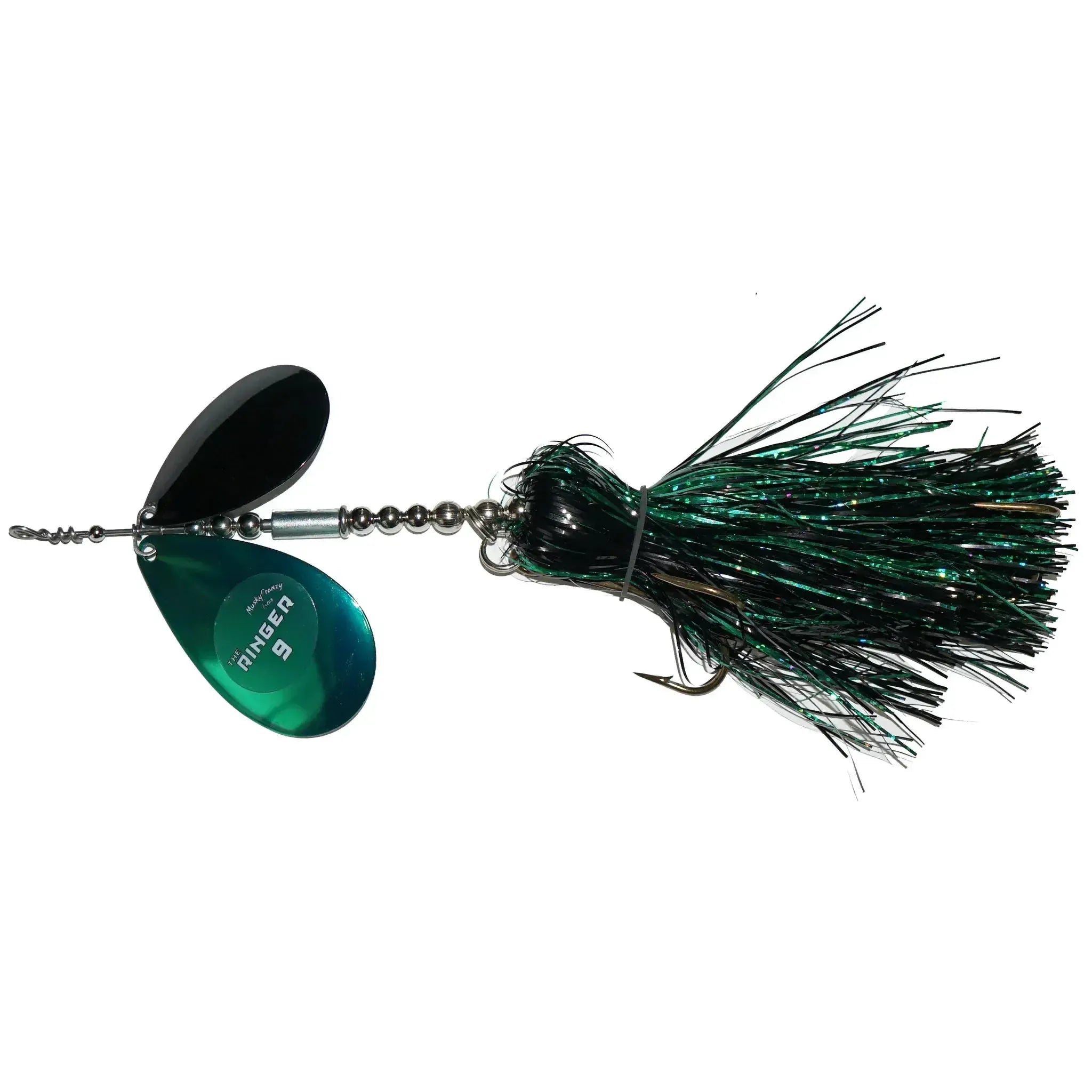 View of Bucktails Musky Frenzy Ringer 8 available at EZOKO Fishing