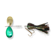 View of Bucktails Musky Frenzy Stagger 9/10 Bucktail Perch available at EZOKO Fishing