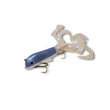 View of Rubber Musky innovation Quad Dawg UV Sliver Cisco available at EZOKO Pike and Musky Shop