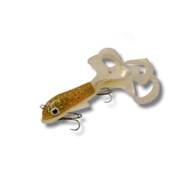 View of Rubber Musky innovation Quad Dawg Twinkie available at EZOKO Pike and Musky Shop