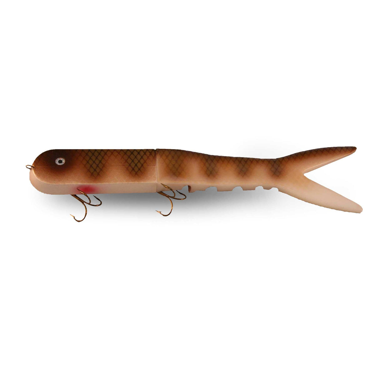 Musky Innovations Dyin' Dawg Fire Tiger Jerk-Glide Baits