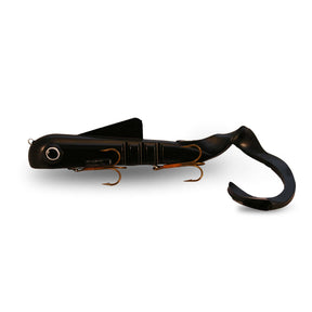 View of Rubber Musky Innovations Magnum Bull Dawg Black available at EZOKO Fishing