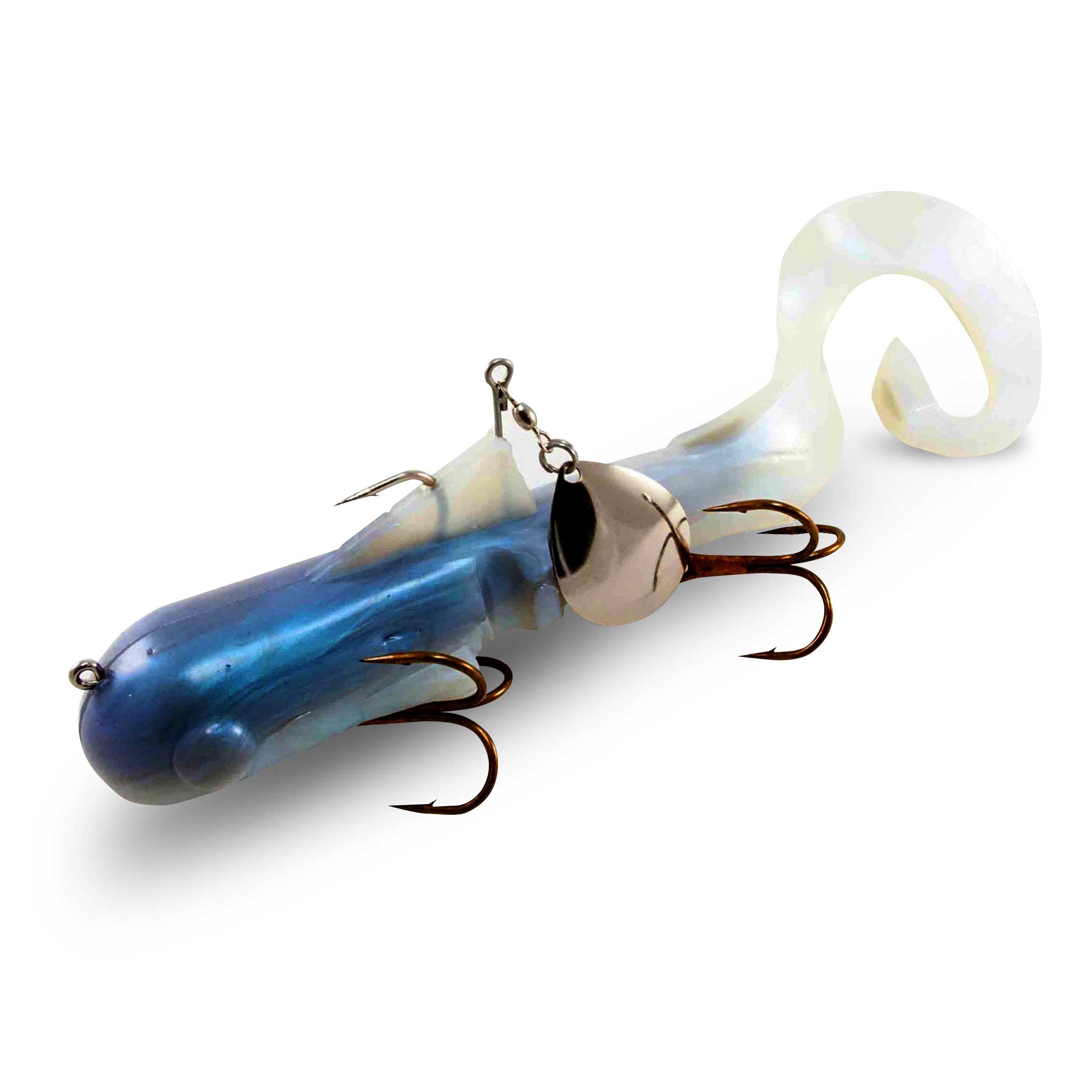View of Rubber Musky Innovations Magnum Heli Dawg Cisco available at EZOKO Fishing