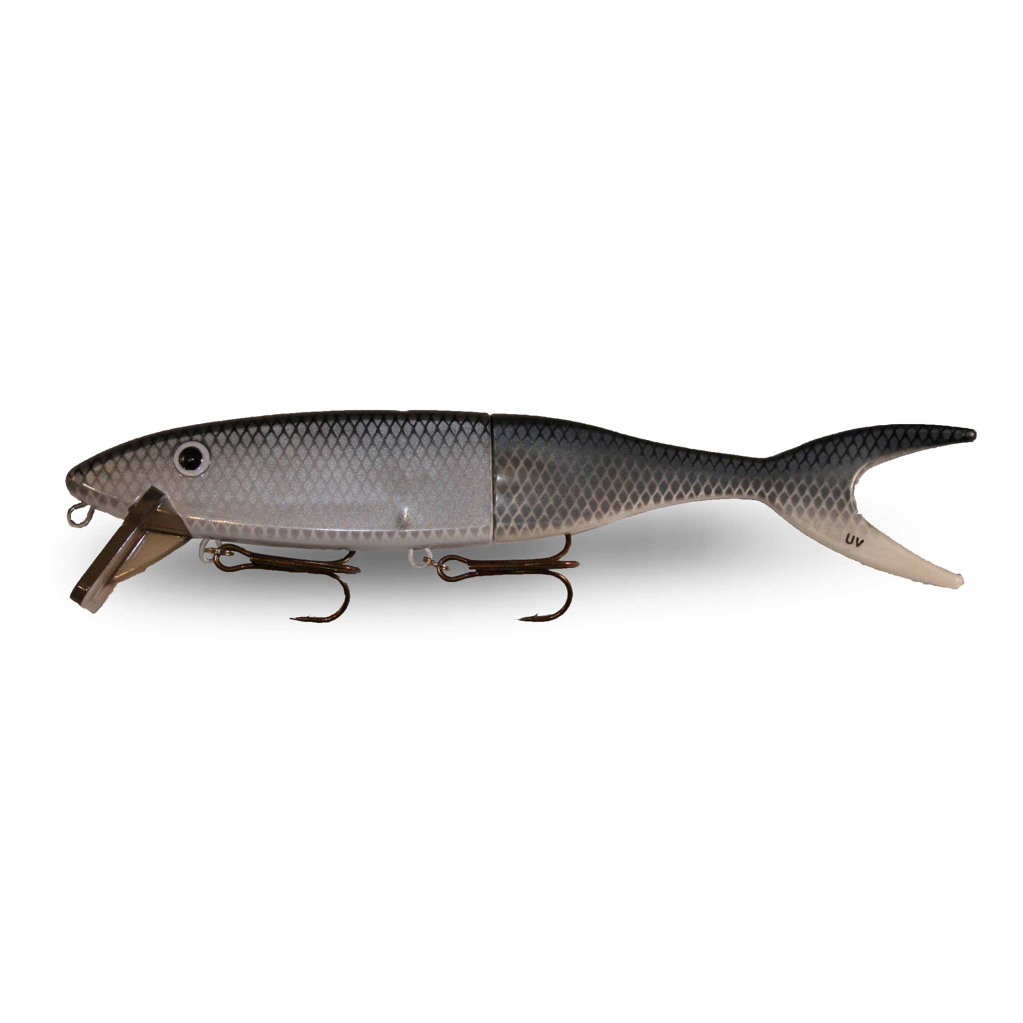 View of Crankbaits Musky Innovations Magnum Shallow Invader Crankbait UV Whitefish available at EZOKO Fishing