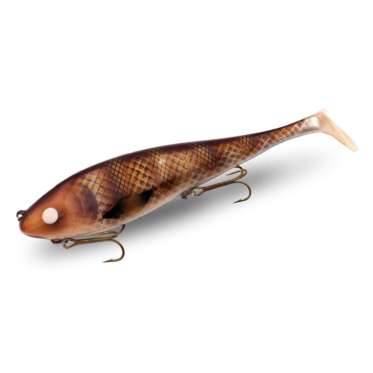 Musky Innovations Magnum Shallow Swimmin' Dawg Walleye Swimbaits