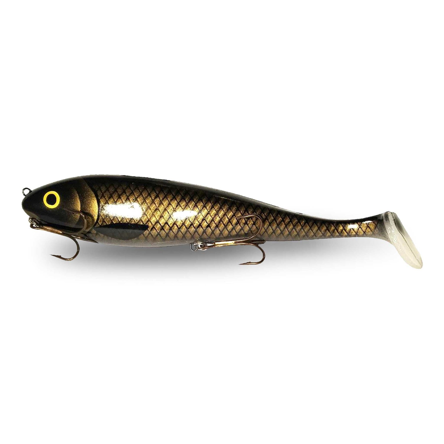 Musky Innovations Magnum Swimmin' Dawg Golden Shiner Swimbaits