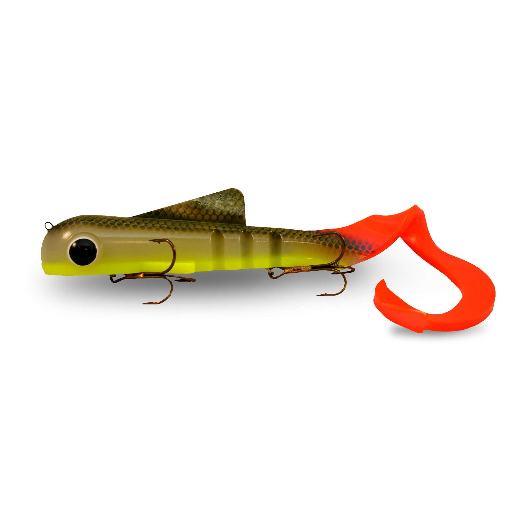 View of Rubber Musky Innovations Pro Magnum Dawg Pickle Back available at EZOKO Fishing