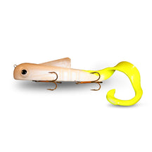 View of Rubber Musky Innovations Regular Bull Dawg Lemon Tail available at EZOKO Fishing