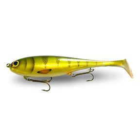 Musky Innovations Regular Shallow Swimmin' Dawg UV Natural Perch Swimbaits
