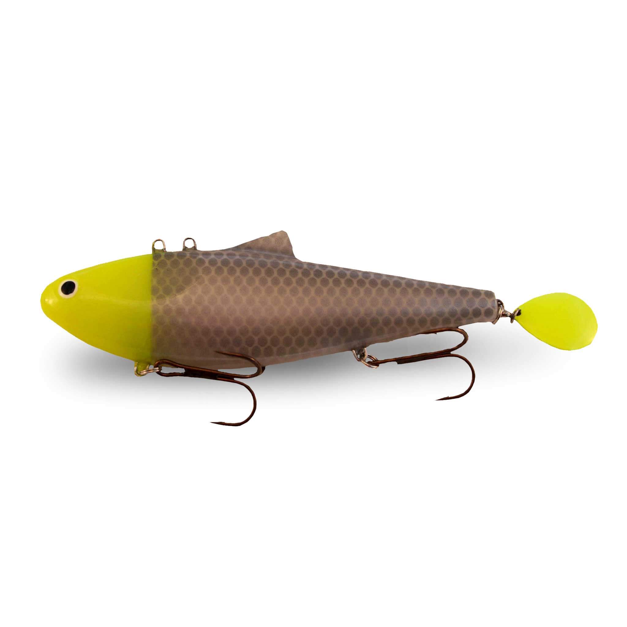 View of Jigs-Spoons Musky Innovations Rippin' Dawg Musky Jig Lemon Head available at EZOKO Fishing