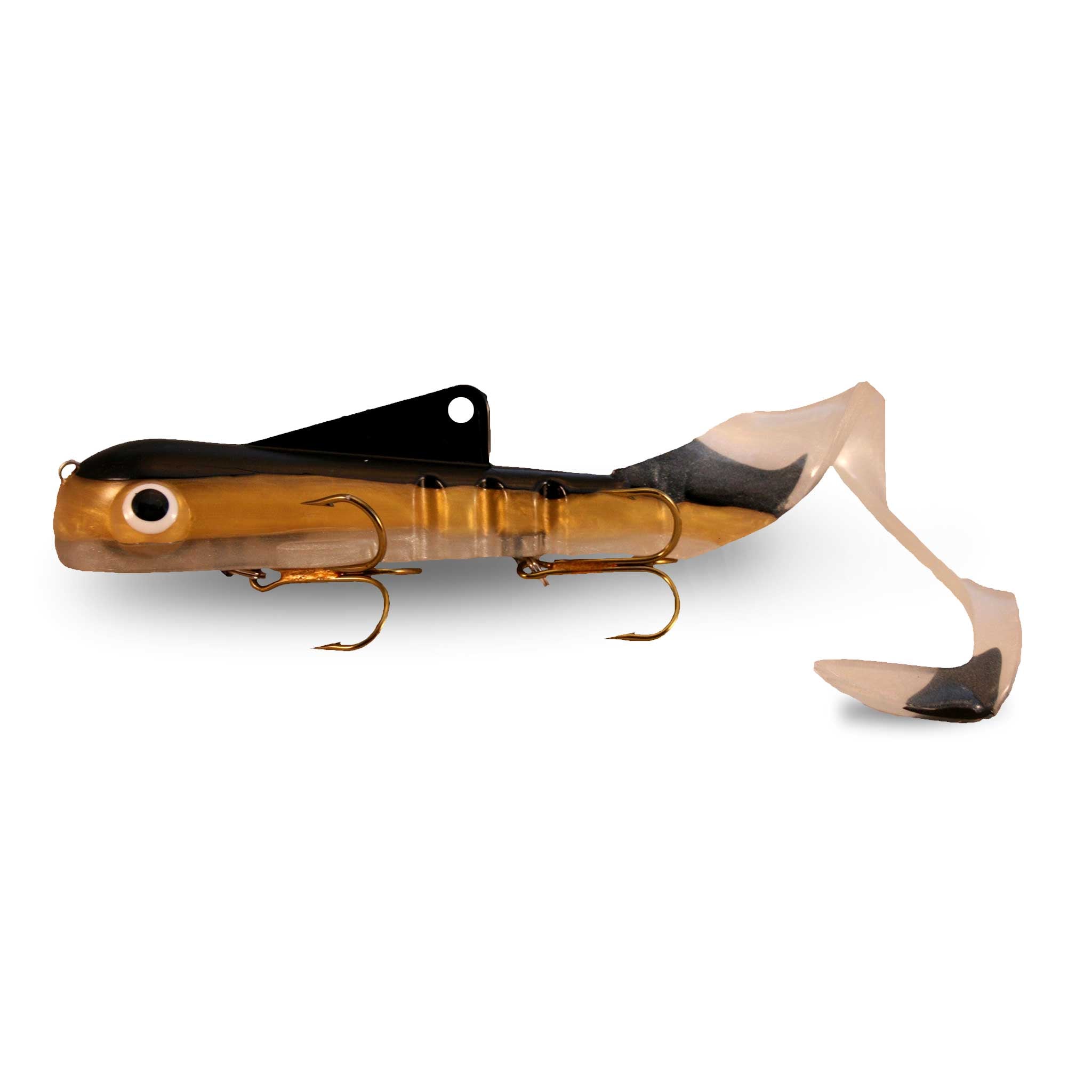 Musky Innovations Shallow Magnum Bull Dawg Natural Sucker Rubber