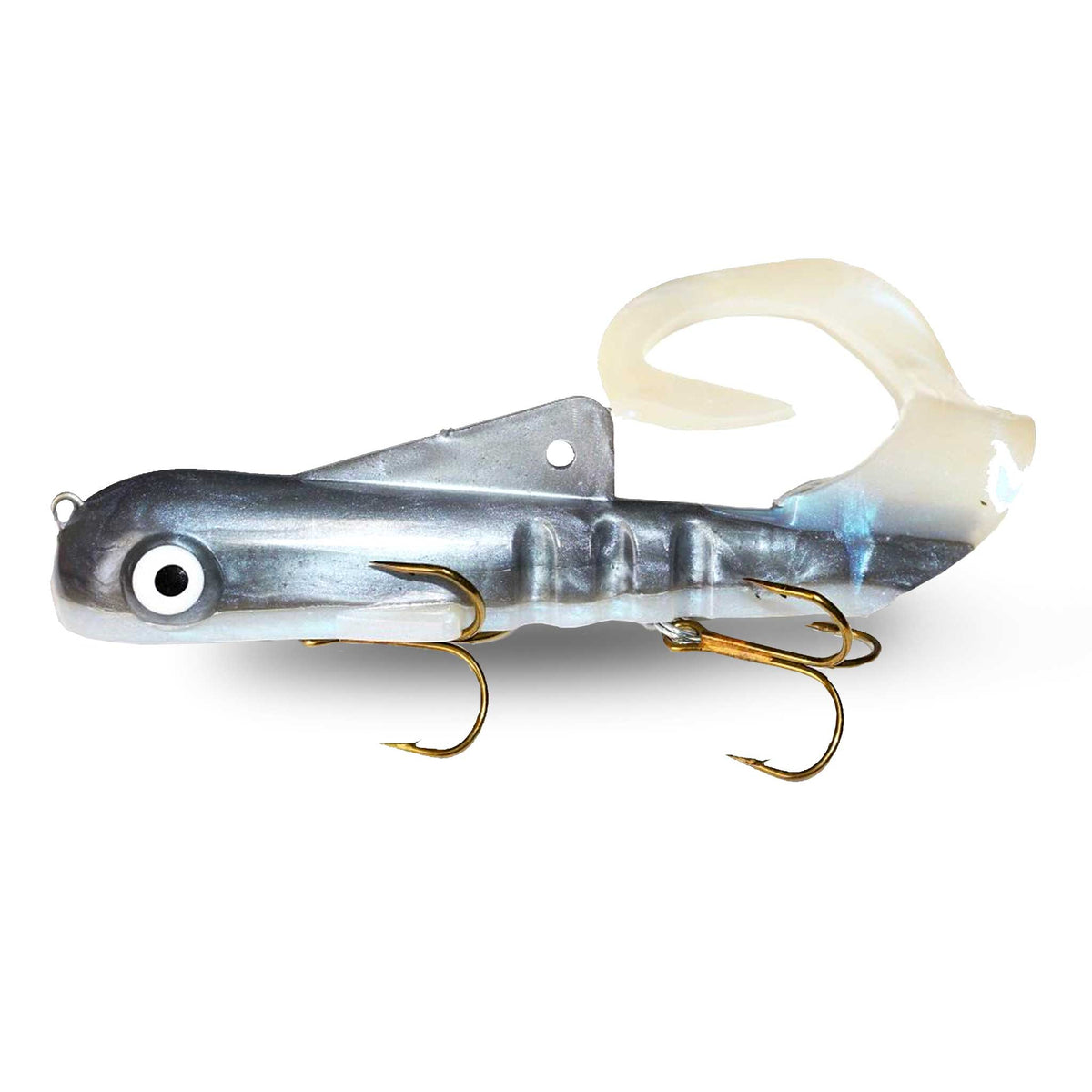 Musky Innovations Shallow Magnum Bull Dawg Blue Cisco Rubber